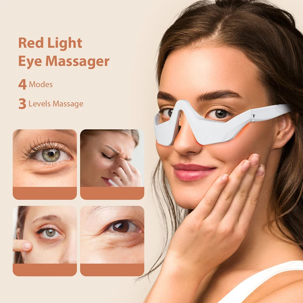 LuminaGlow - Revitalizing Red Light Eye Mask