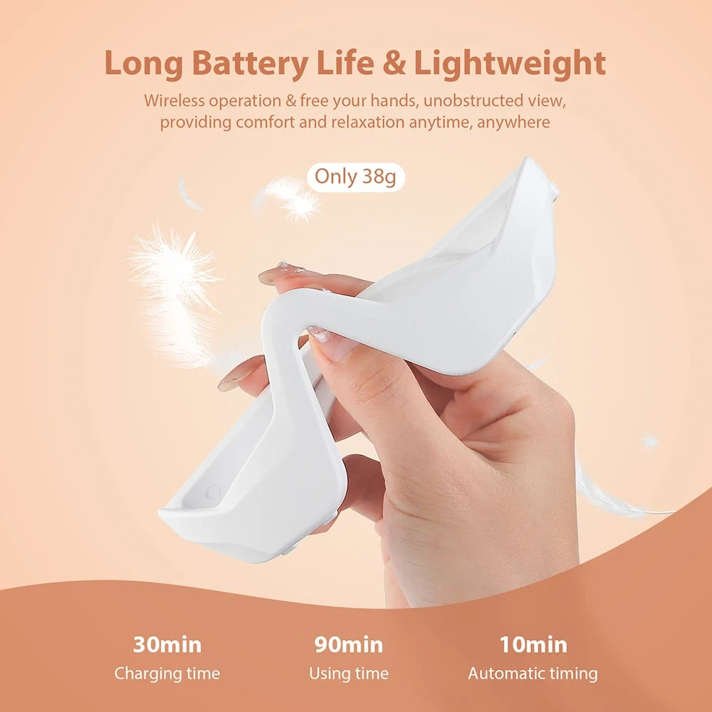 LuminaGlow - Revitalizing Red Light Eye Mask